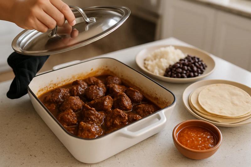 Paso 5 de Chivo Tapeado