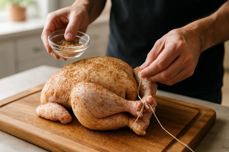 Paso 2 de Pollo Mechado