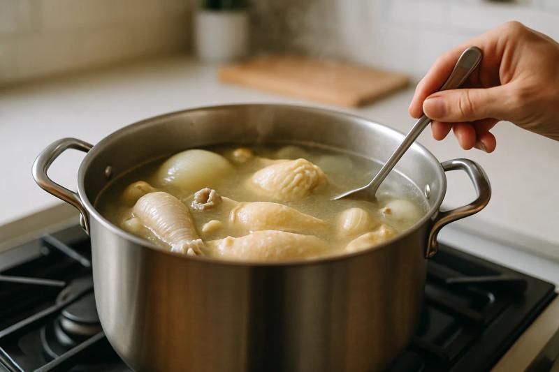 Paso 1 de Mole Ranchero