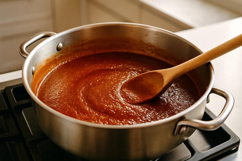 Paso 5 de Mole Ranchero