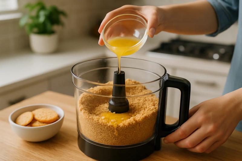 Paso 1 de Pay de Cajeta