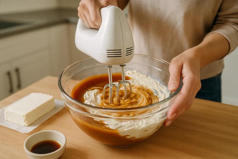 Paso 3 de Pay de Cajeta