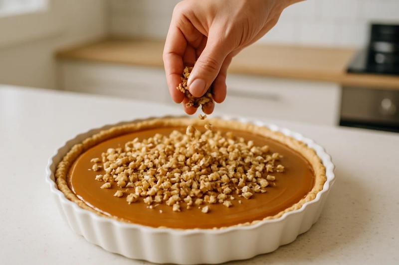 Paso 5 de Pay de Cajeta