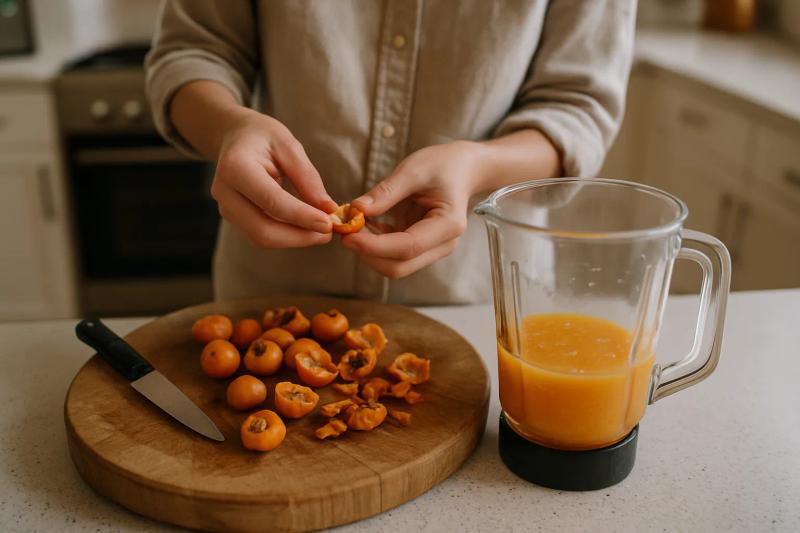 Paso 2 de Atole de Tejocote