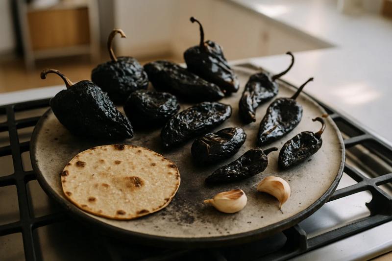 Paso 2 de Pavo en Mole Negro