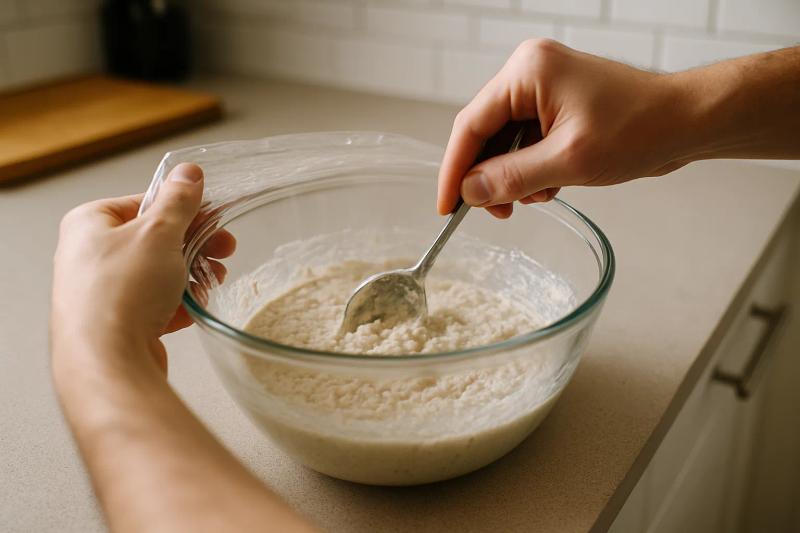 Paso 1 de Birote Salado de Guadalajara