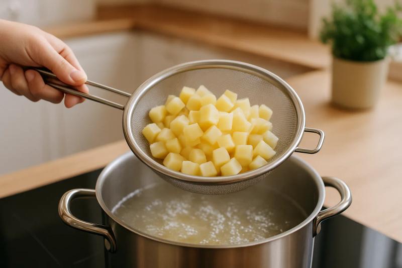 Paso 2 de Carne Molida en Salsa Roja