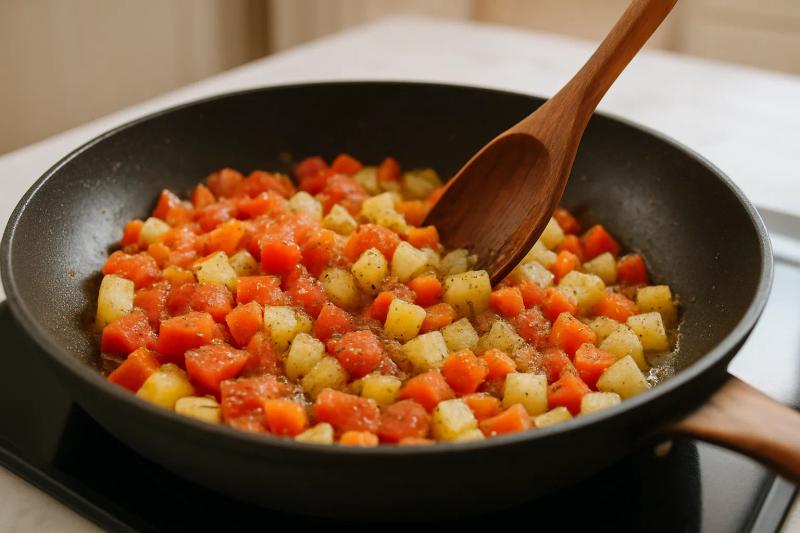 Paso 3 de Chiles Güeros Rellenos