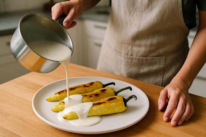 Paso 5 de Chiles Güeros Rellenos