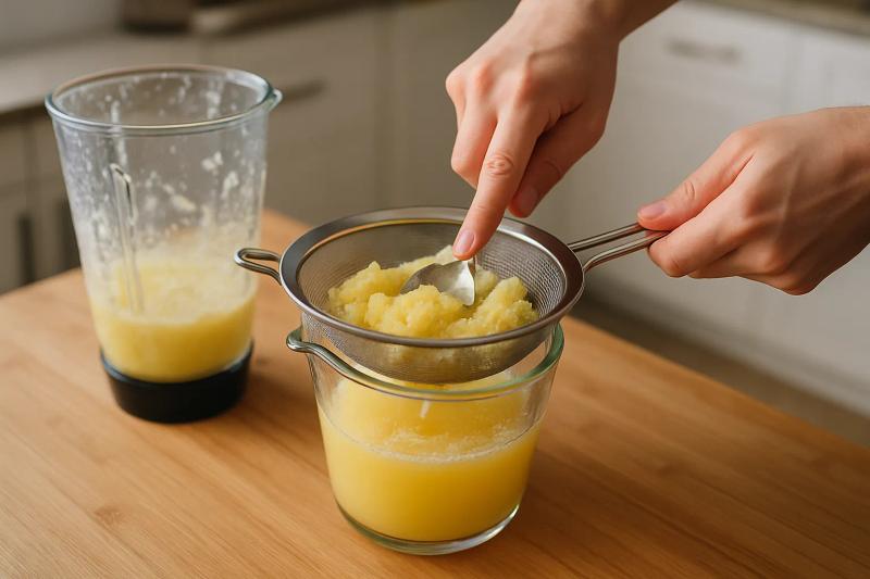 Paso 2 de Agua de Piña Colada