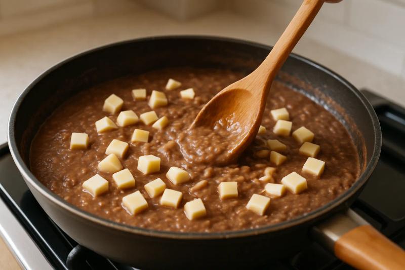 Paso 4 de Frijoles Maneados