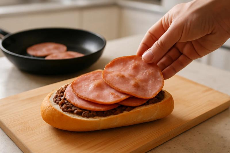 Paso 3 de Torta de Jamón