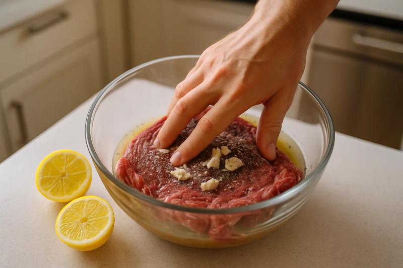 Paso 1 de Tacos al Carbón