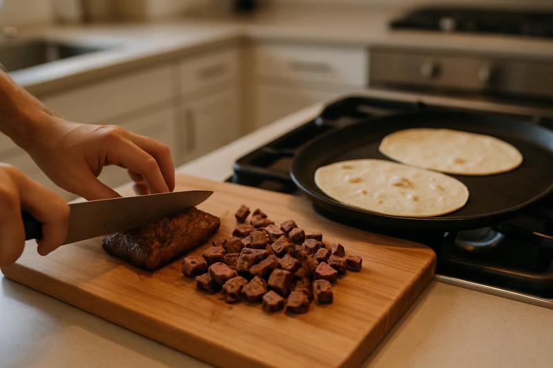 Paso 5 de Tacos al Carbón