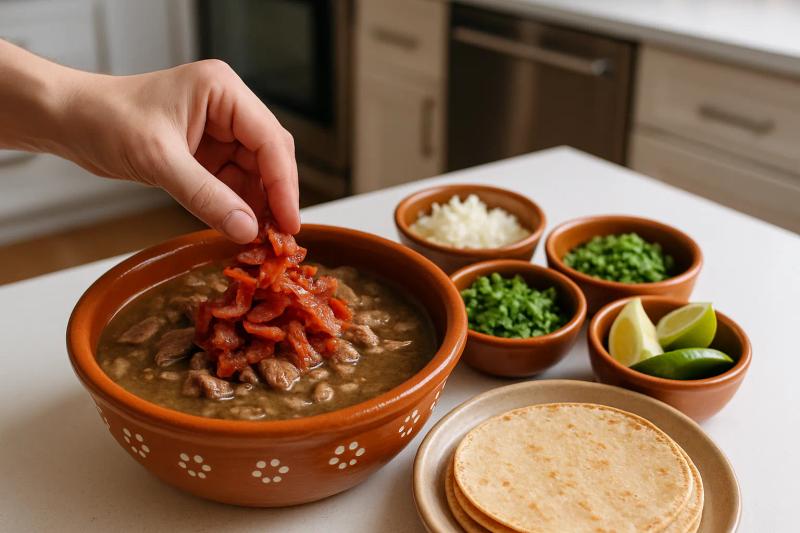 Paso 5 de Carne Asada en su Jugo Estilo Jalisco