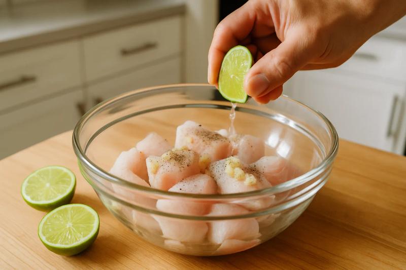 Paso 1 de Chicharrón de Pescado