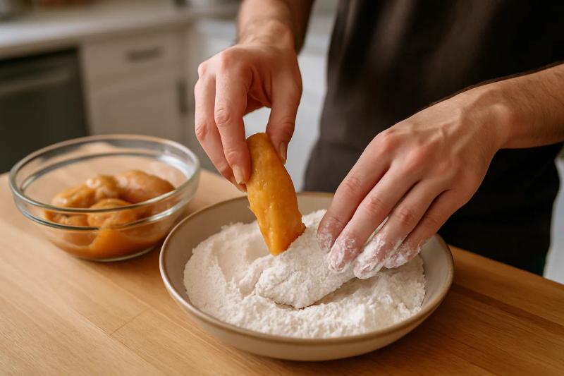 Paso 3 de Chicharrón de Pescado