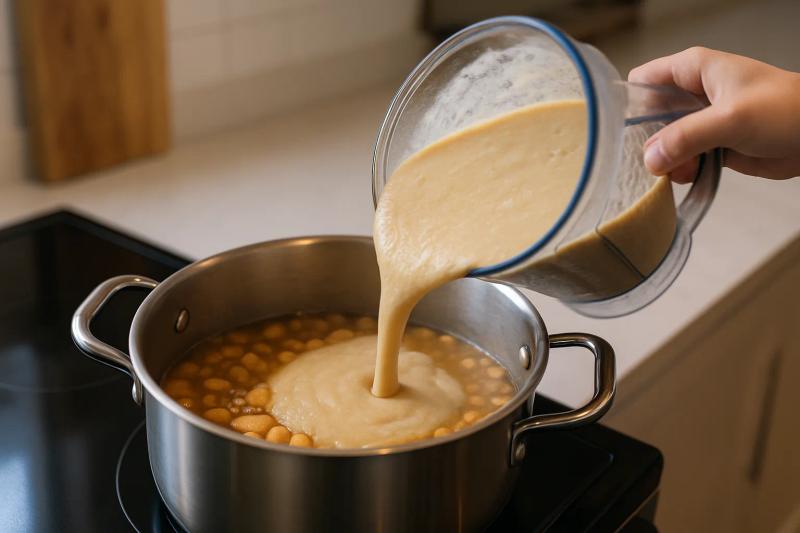 Paso 3 de Sopa de Habas Secas