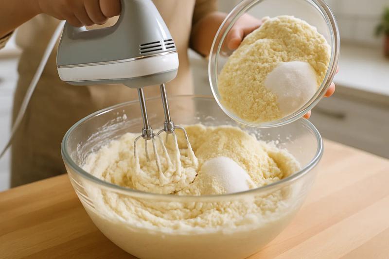 Paso 3 de Tamales de Piña con Coco