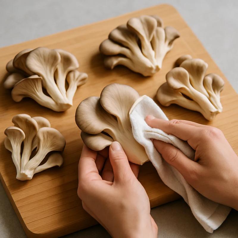 Paso 1 de Tacos de Chicharrón Prensado de Setas