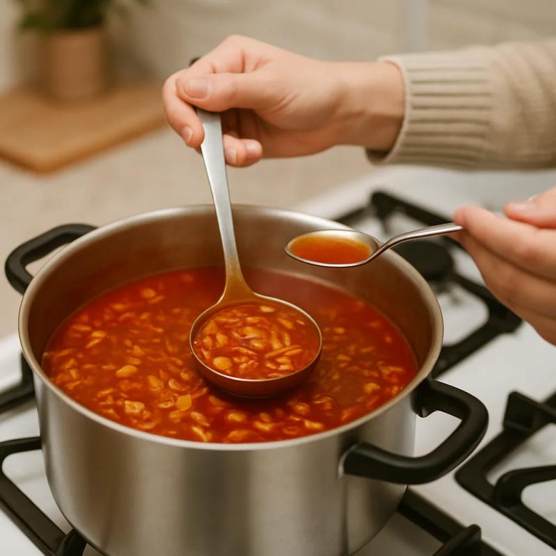 Paso 7 de Pozole Rojo de Jackfruit