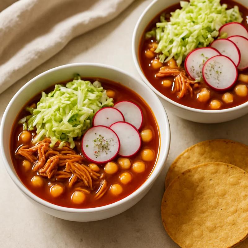 Paso 8 de Pozole Rojo de Jackfruit
