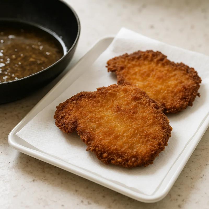Paso 5 de Milanesa de Setas Empanizada