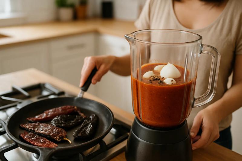 Paso 1 de Tacos de Mixiote