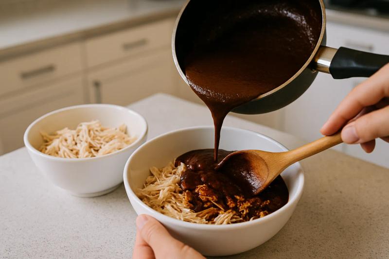 Paso 1 de Empanadas de Mole