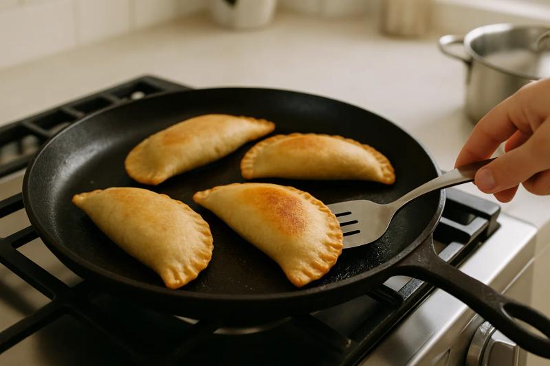 Paso 5 de Empanadas de Mole