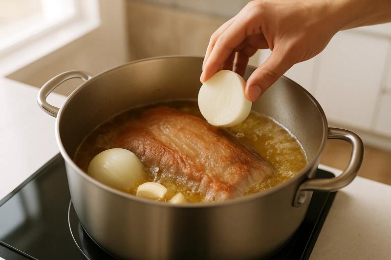 Paso 2 de Tacos de Suadero Dorados