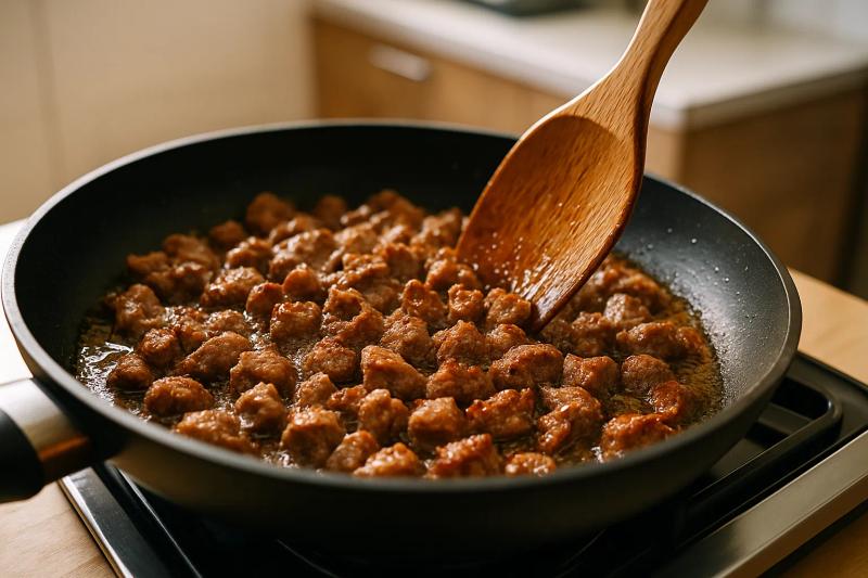 Paso 3 de Tacos de Suadero Dorados