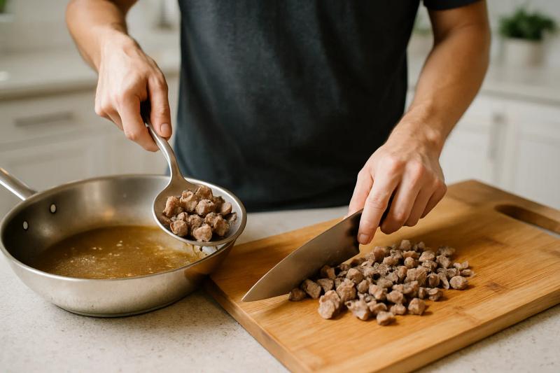 Paso 4 de Tacos de Suadero Dorados