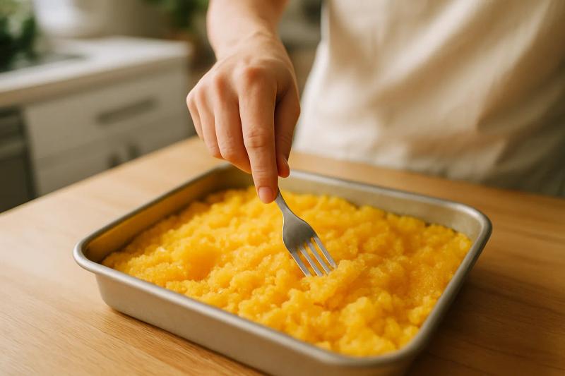 Paso 4 de Helado de Mango con Chile