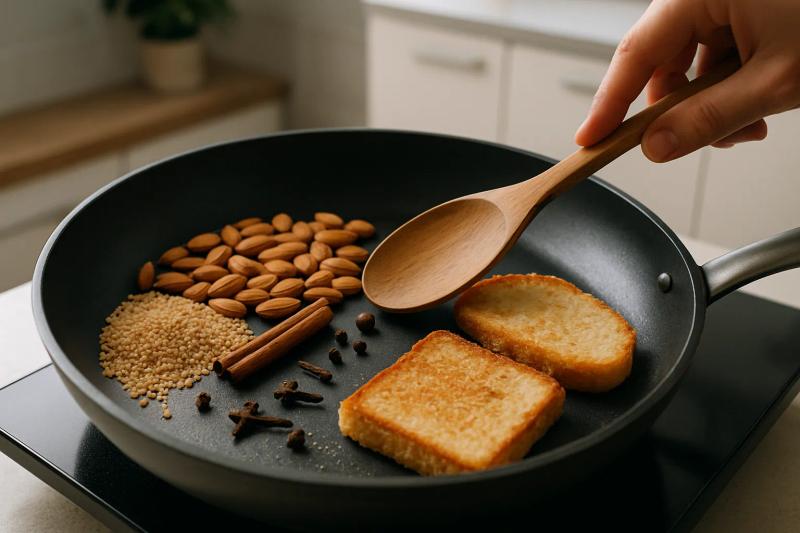 Paso 2 de Mole Almendrado