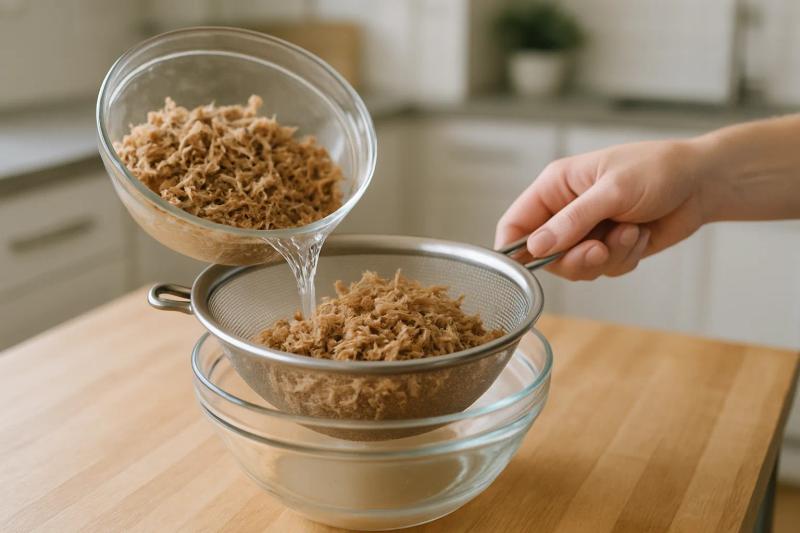 Paso 1 de Tacos de Machaca Norteños