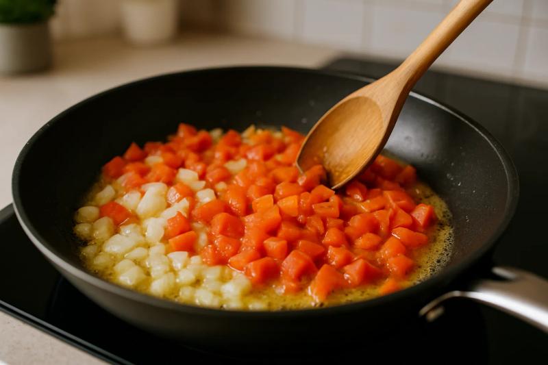 Paso 2 de Tacos de Machaca Norteños