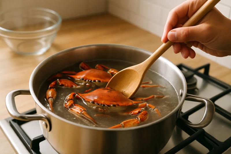 Paso 1 de Tostadas de Jaiba Veracruzanas
