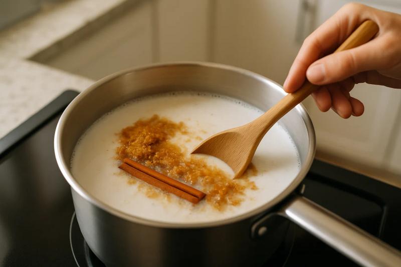 Paso 2 de Atole de Coco