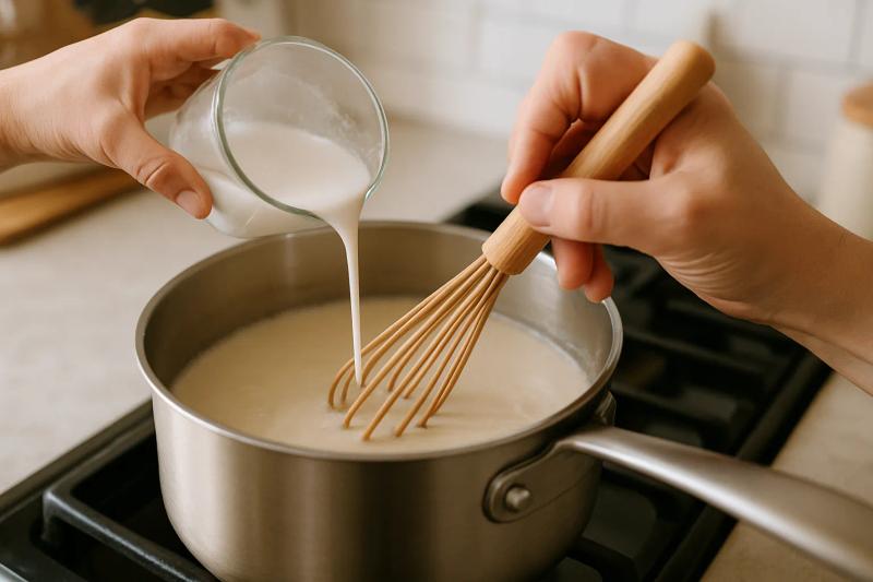 Paso 3 de Atole de Coco