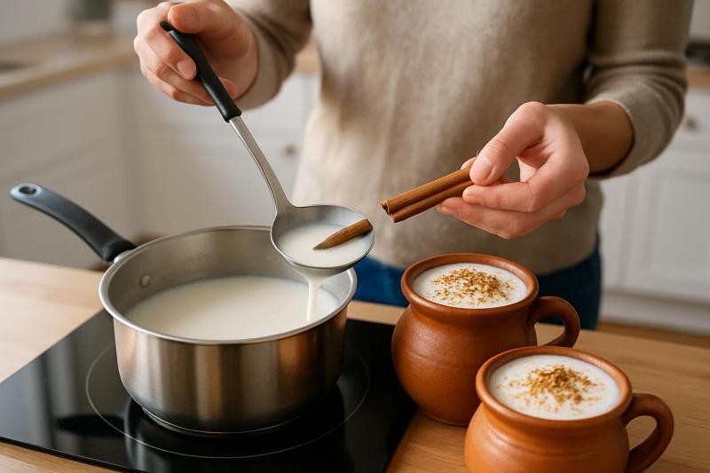 Paso 5 de Atole de Coco