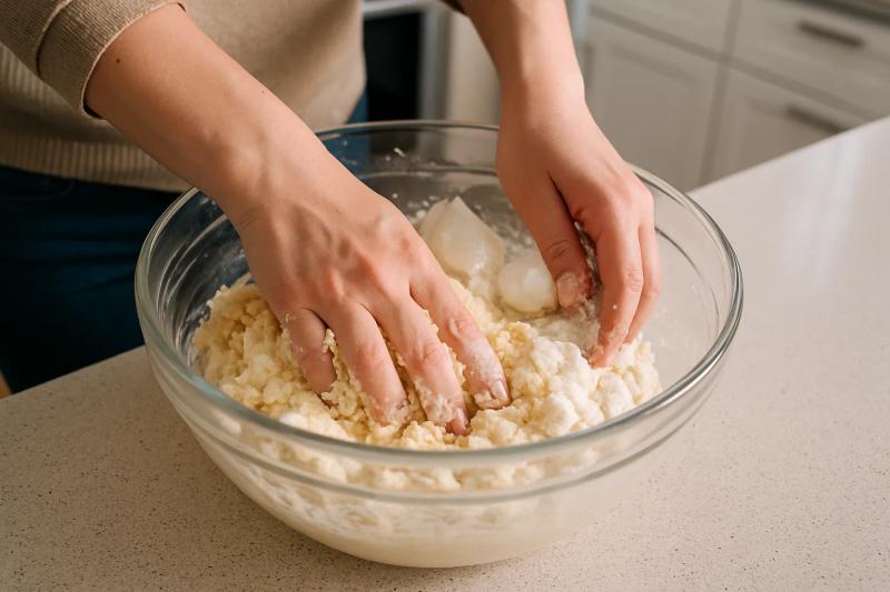 Paso 2 de Molotes de Plátano