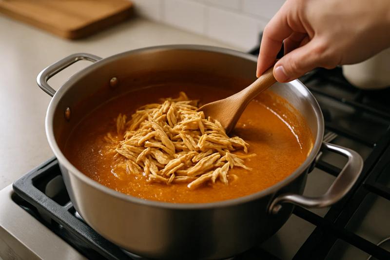 Paso 2 de Tamales de Mole Amarillo