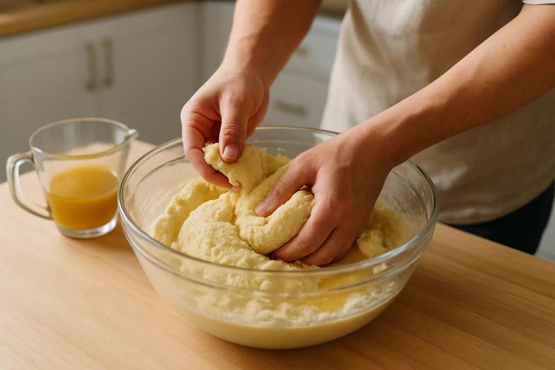 Paso 3 de Tamales de Mole Amarillo