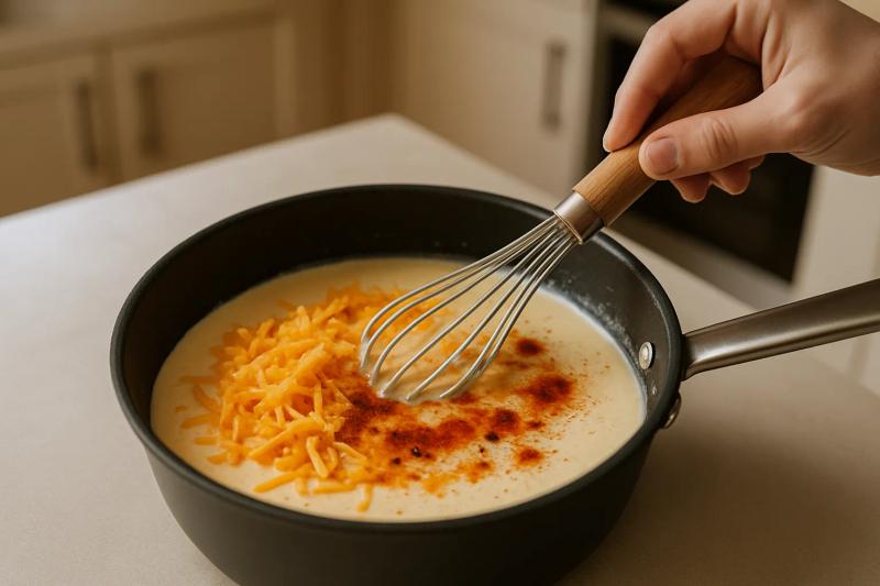 Paso 2 de Nachos con Queso y Jalapeños