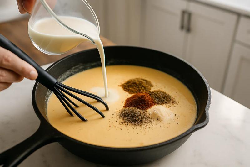 Paso 4 de Queso Dip Tex-Mex