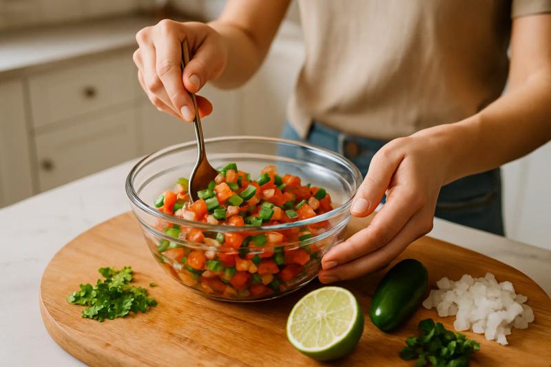 Paso 2 de Flautas Tex-Mex con Queso