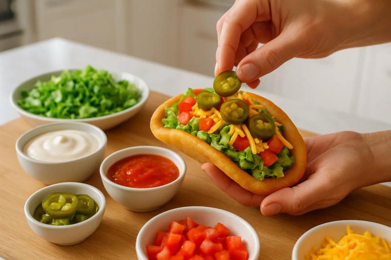 Paso 5 de Chalupa Tex-Mex