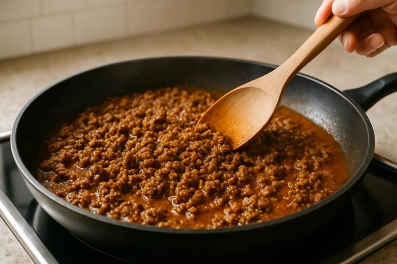 Paso 2 de Tostada Tex-Mex