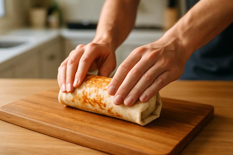 Paso 7 de California Burrito